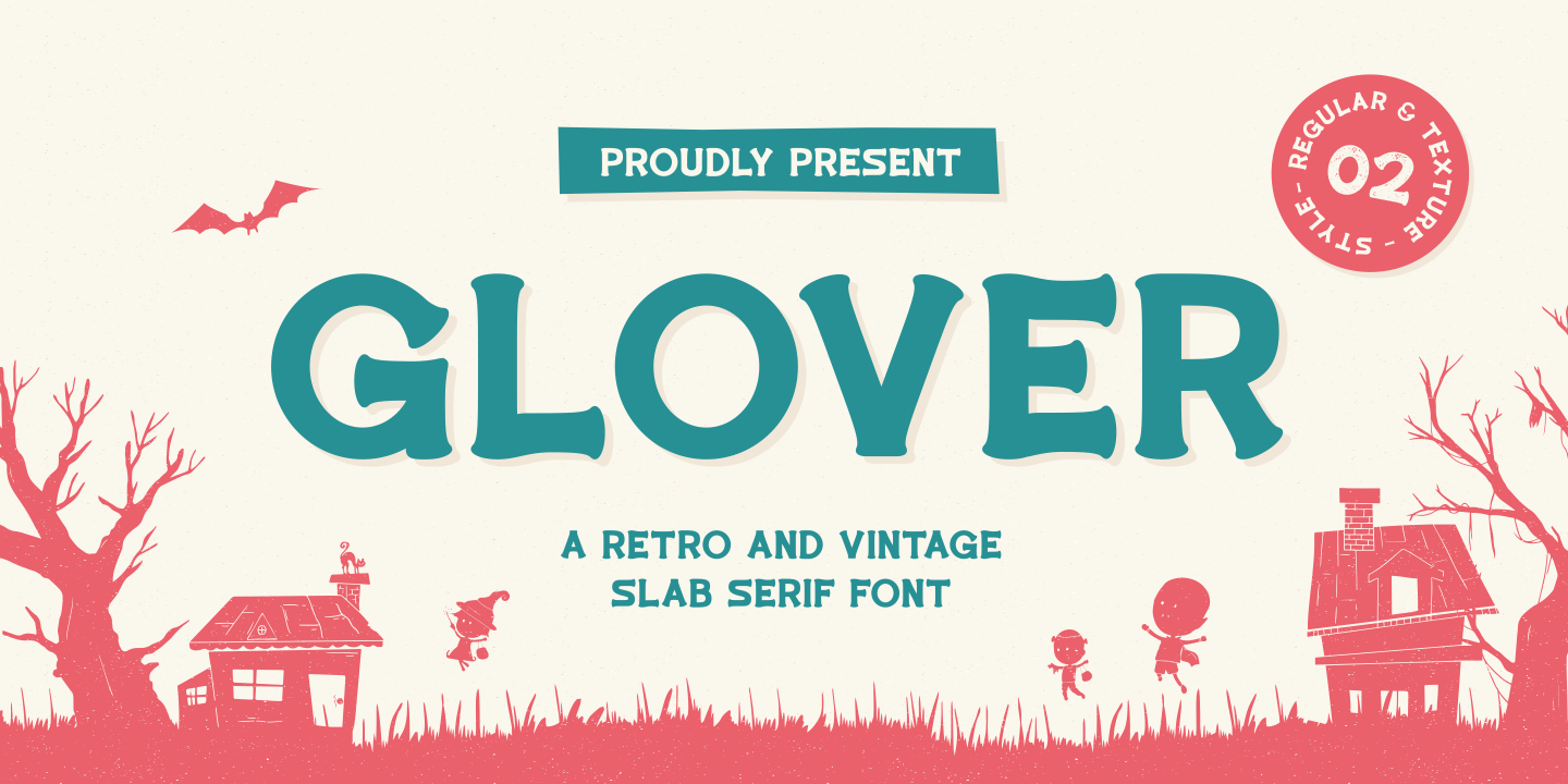 Glover Regular Font preview